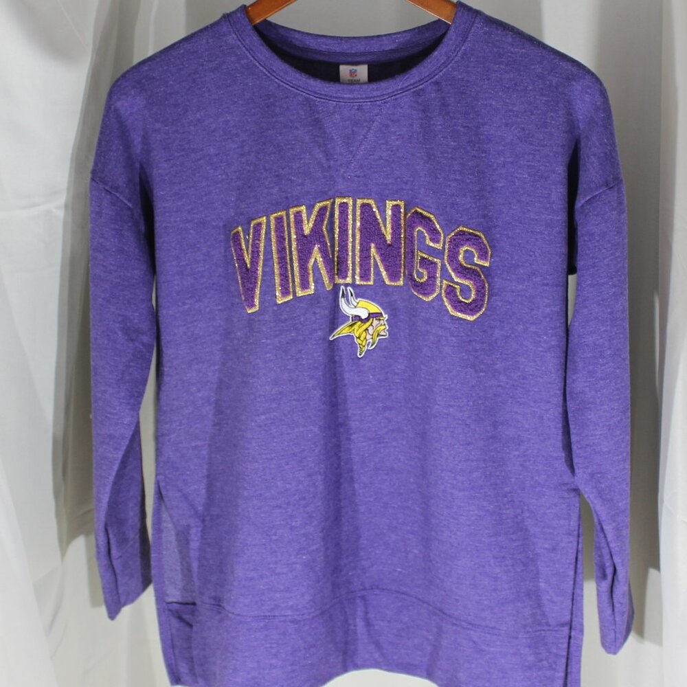 Women's Sleepwear NFL Team Apparel Minnesota Vikings Top - Size S
